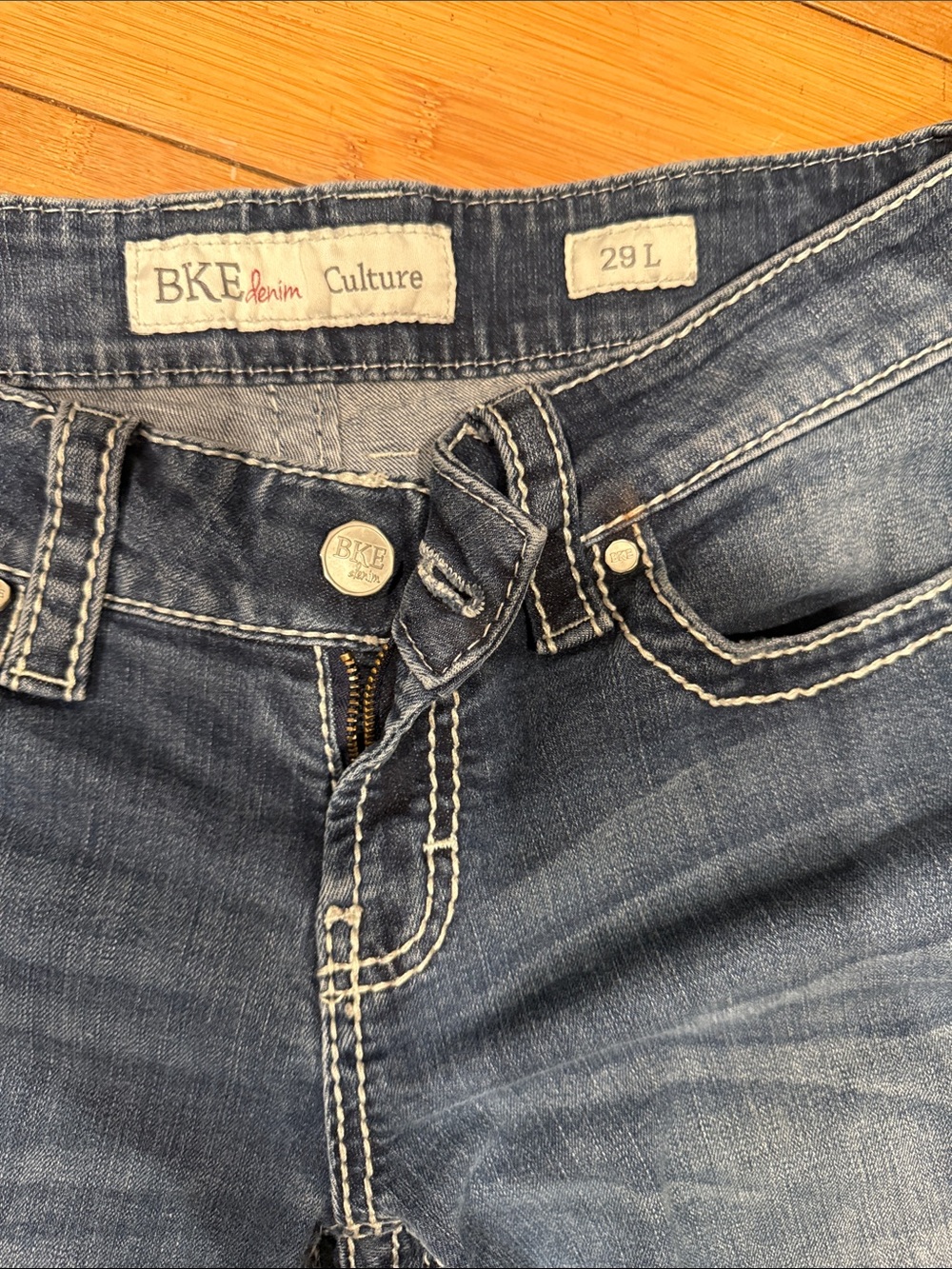 BKE Denim Culture Jeans in Washed Indigo